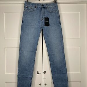 Saint Laurent Blue Denim Pants